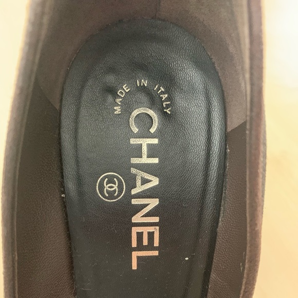 Chanel Classic Chanel pumps hidden platform. Size 38.5 with dustbag - Picture 6 of 13